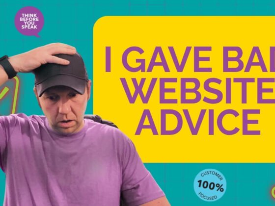 The Website Advice I Regret Giving (And What I’d Say Now)