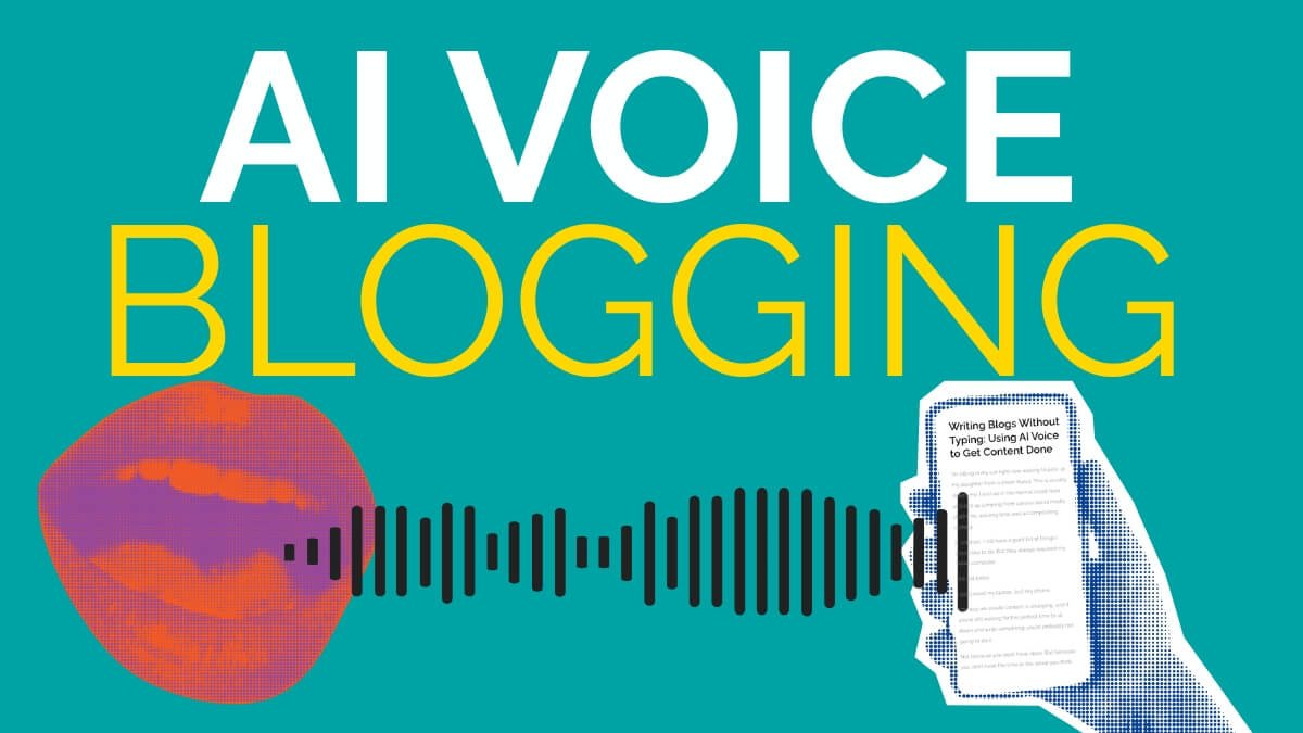 Writing Blogs Without Typing: Using AI Voice to Get Content Done